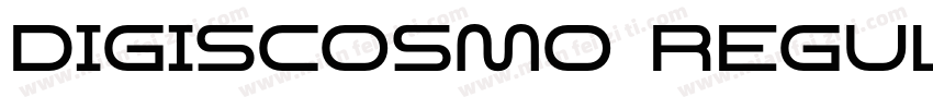 DigisCosmo Regular字体转换